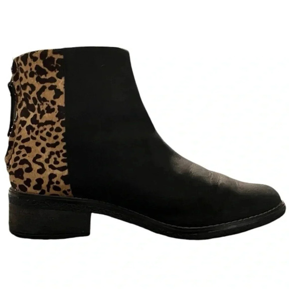 Sperry Maya Belle Leather & Pony Hair Ankle Boots, Women's Size‎ 6.5 - Picture 1 of 9